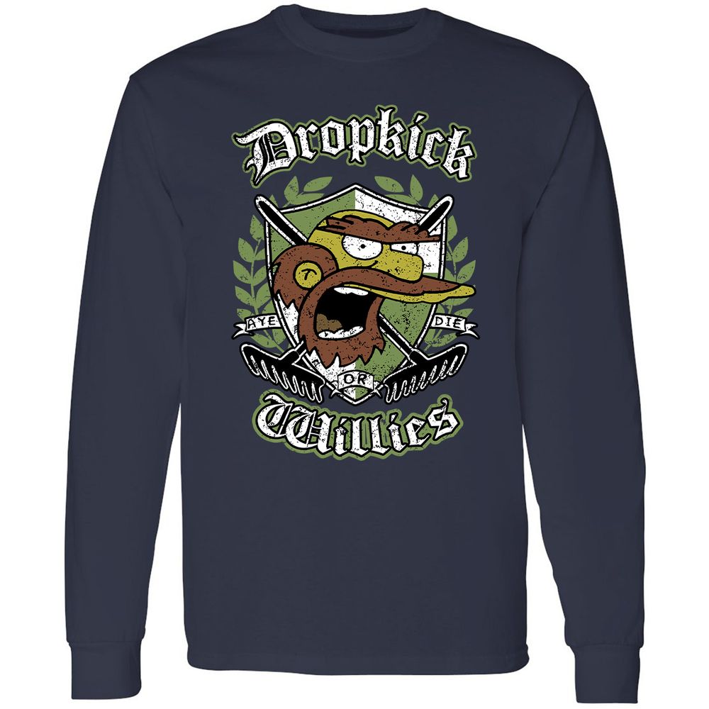 Long Sleeve T-Shirt - M75NPY72 - Navy - 2