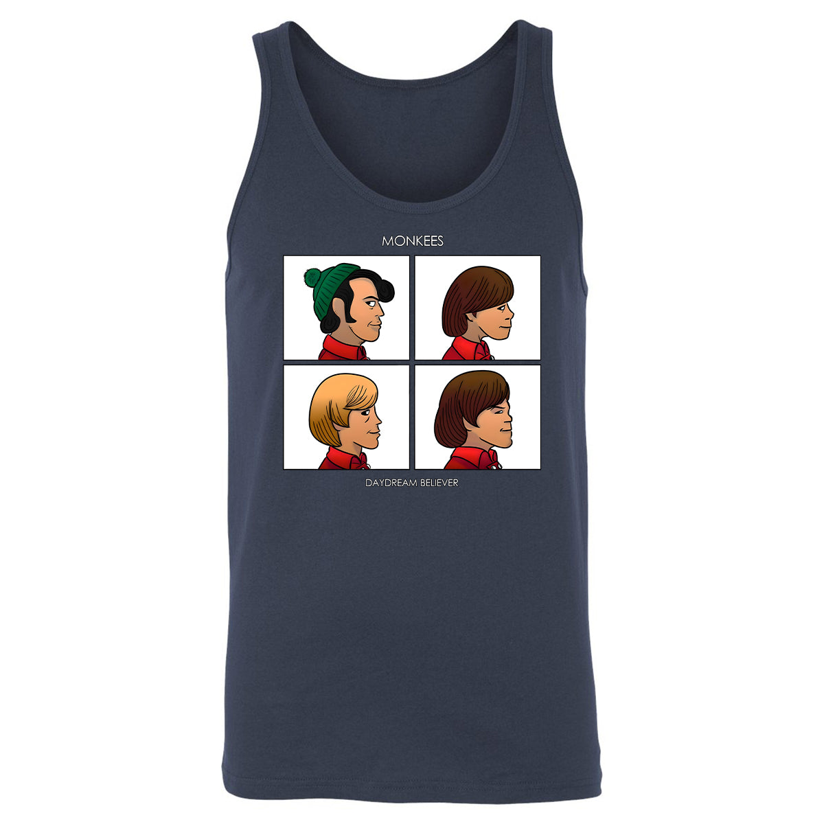 Unisex Jersey Tank - 8UM6ULSB - Navy - 2