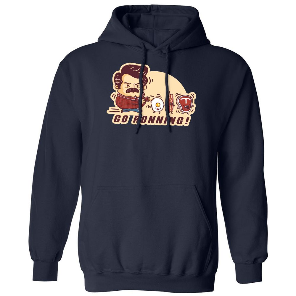 Classic Unisex Hoodie - TXY1T7CU - Navy - 2