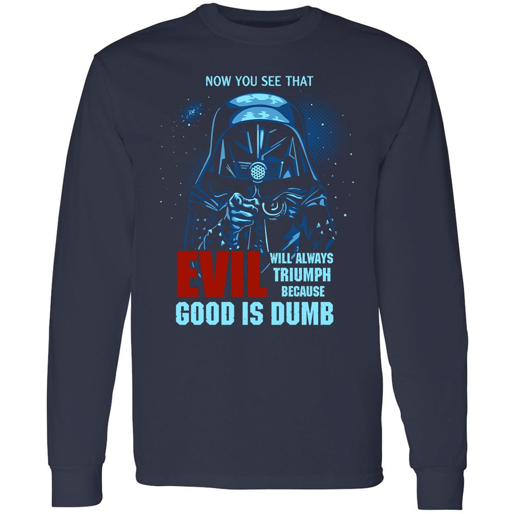 Long Sleeve T-Shirt - J5C112CB - Navy - 2