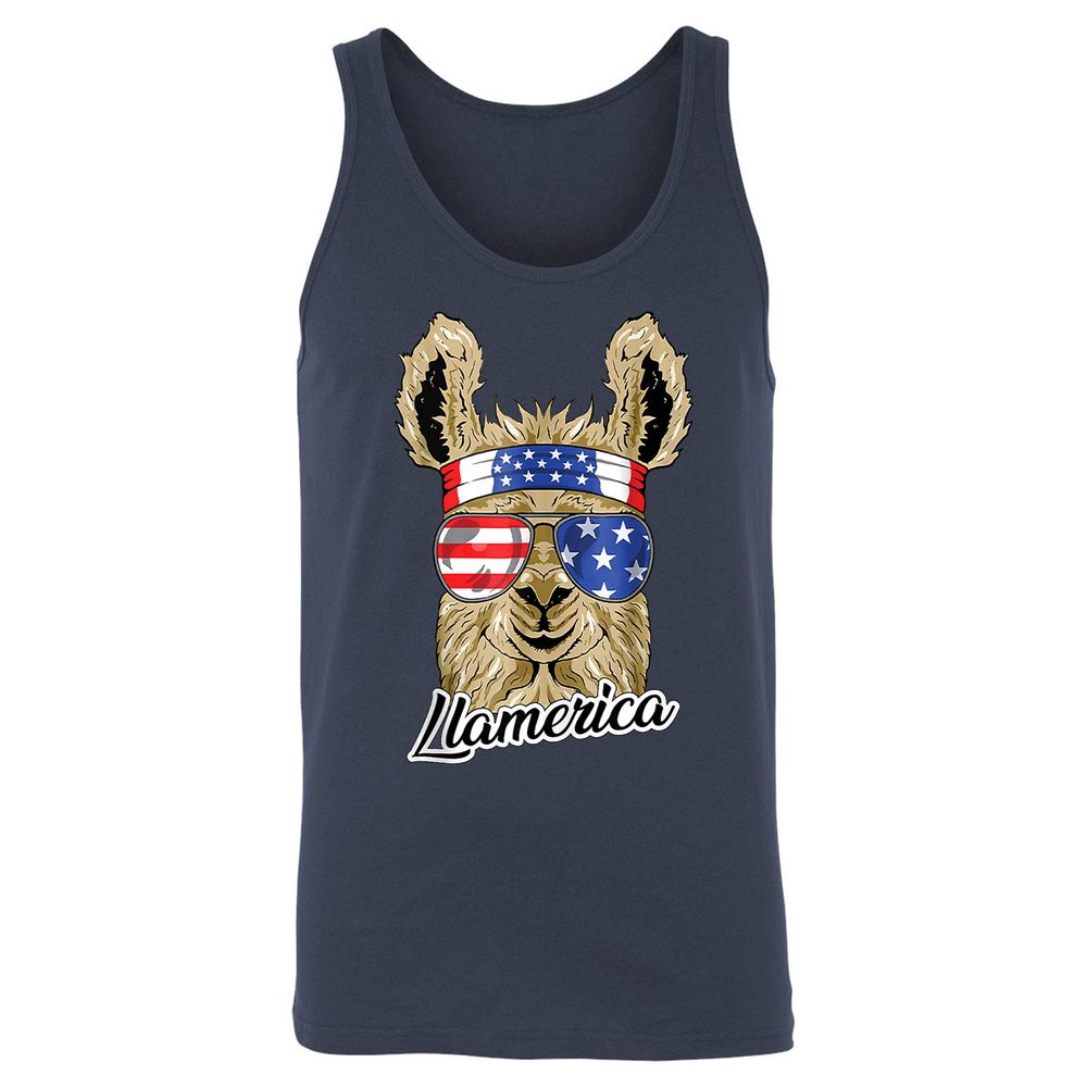 Unisex Jersey Tank - HTTXUFYA - Navy - 2