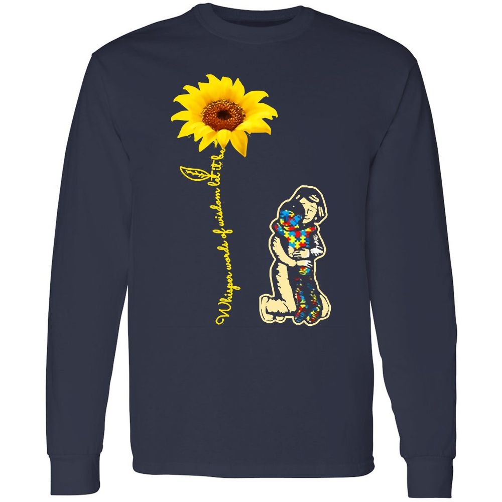 Long Sleeve T-Shirt - HBAV24MA - Navy - 2