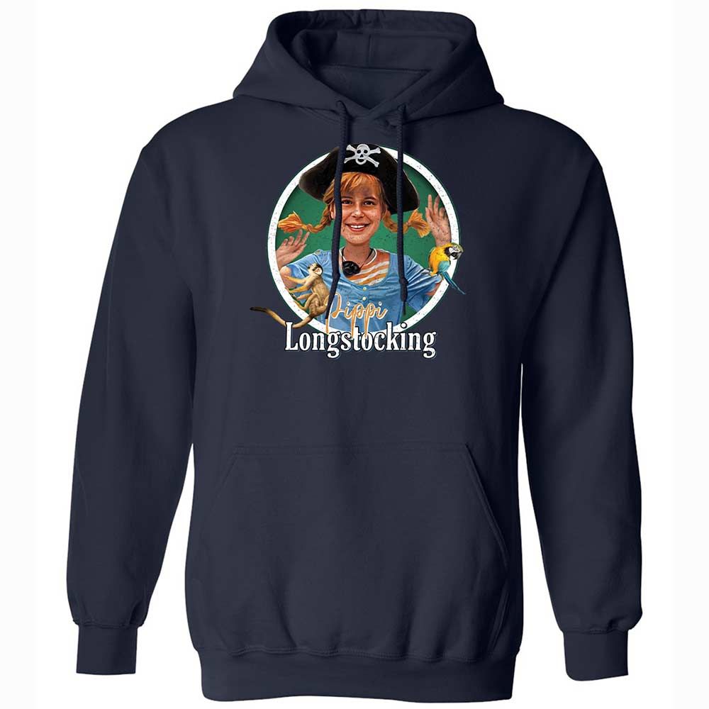 Classic Unisex Hoodie - U37XLVJ8 - Navy - 2