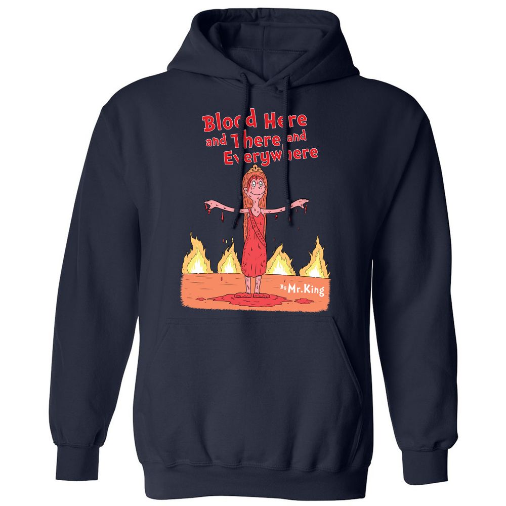 Classic Unisex Hoodie - XJ4GF12B - Navy - 2