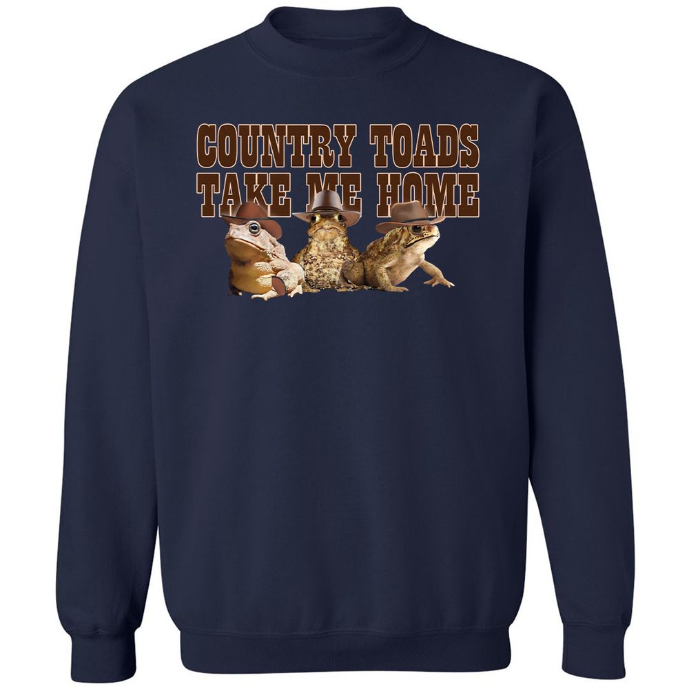 Country Toads Take Me Home - Navy - 2