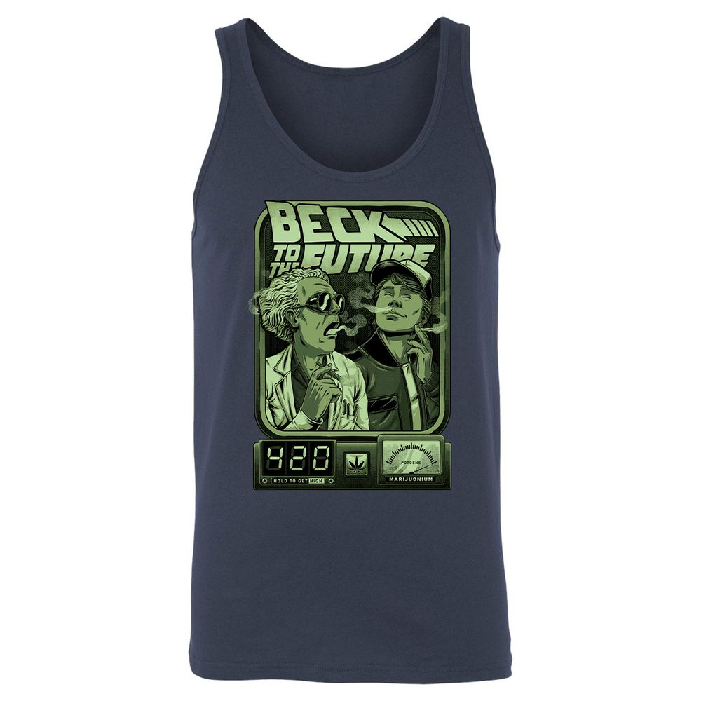 Unisex Jersey Tank - HBS3K11F - Navy - 2