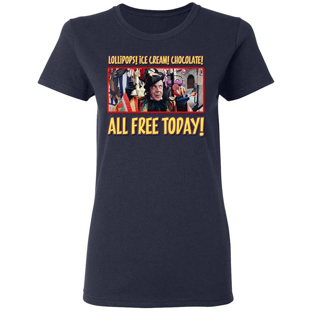 Women's T-Shirt - Y66N3GXS - Navy - 2