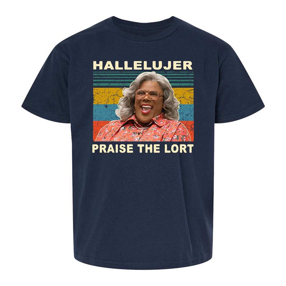 Hallelujer Praise The Lort - Navy - 2