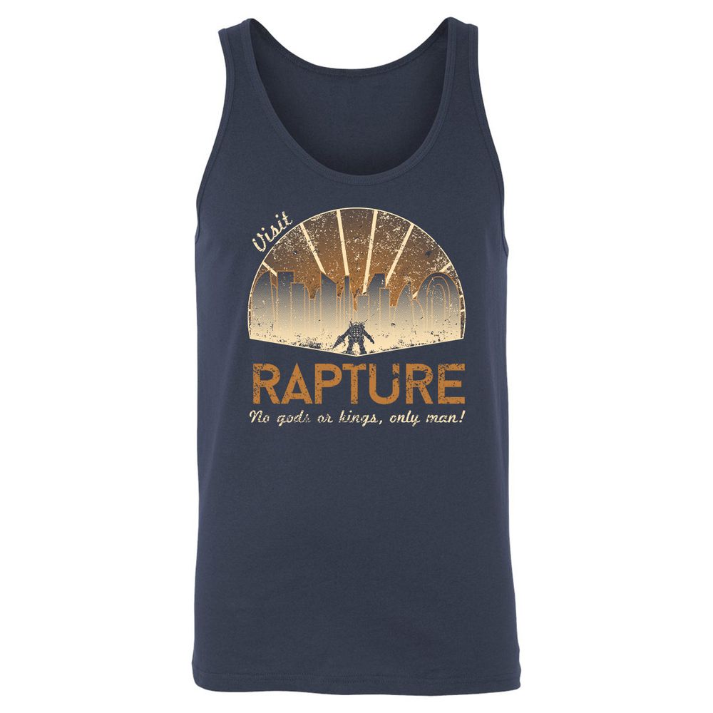 Unisex Jersey Tank - U8F14F5J - Navy - 2