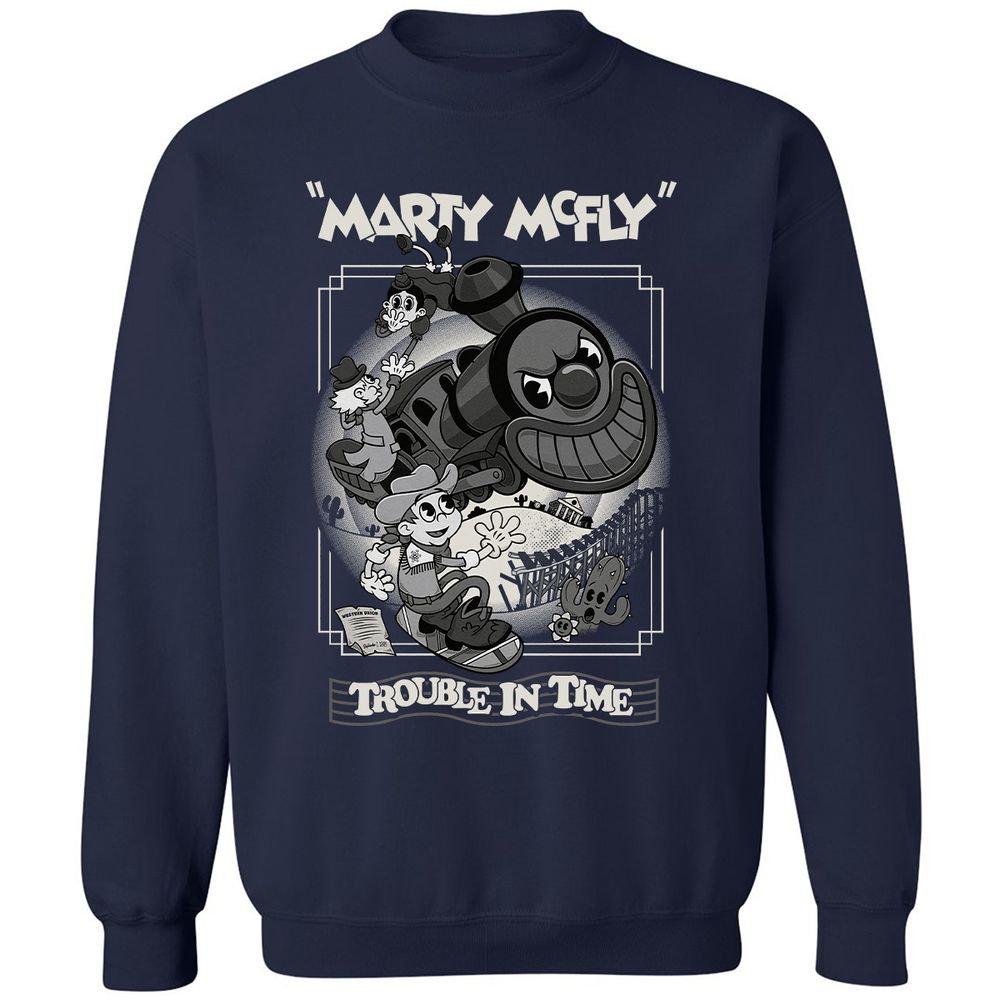 Classic Unisex Sweatshirt - 73K7ZD7W - Navy - 2