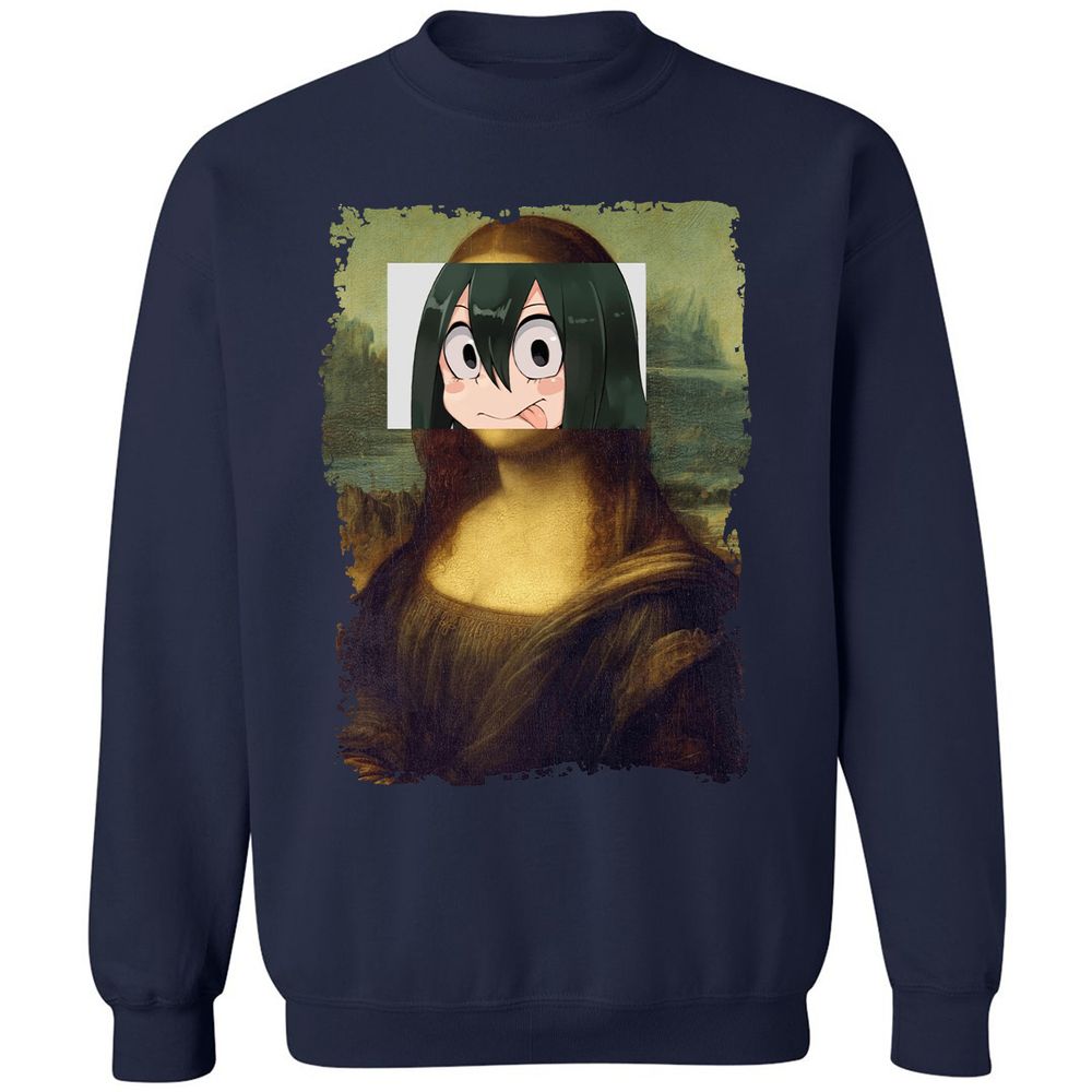 Classic Unisex Sweatshirt - Y7ATZXFJ - Navy - 2