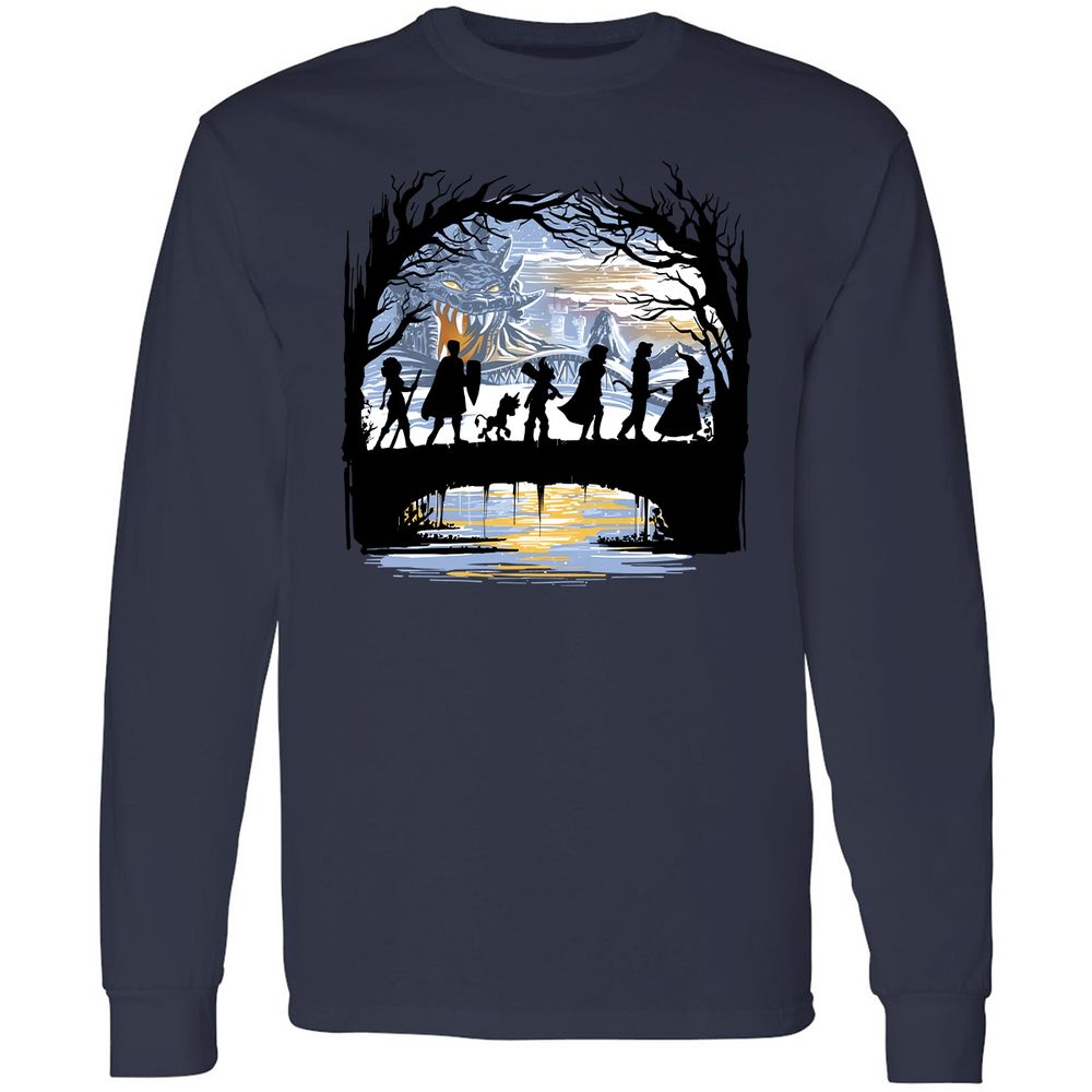 Long Sleeve T-Shirt - 6CL3C7PP - Navy - 2