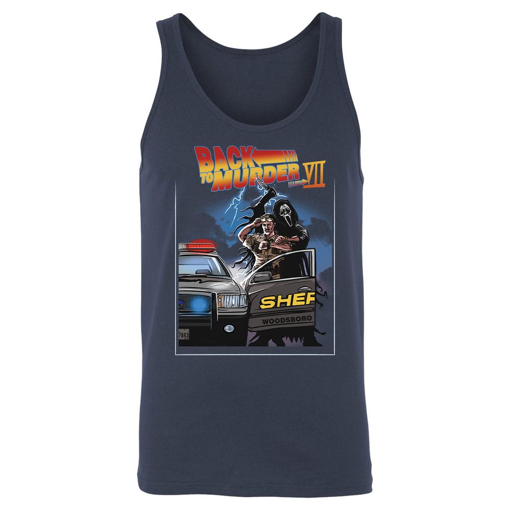 Unisex Jersey Tank - FRTLVZ2X - Navy - 2