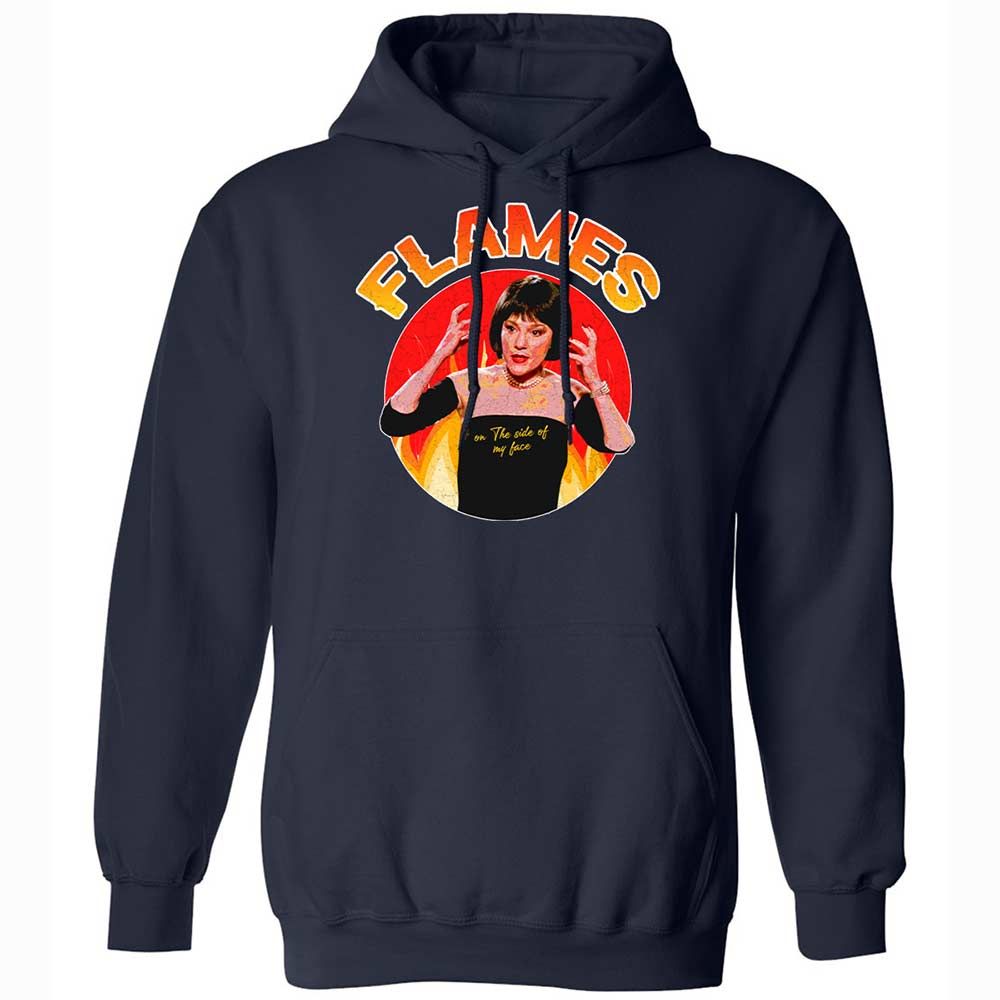 Flames On The Side Of My Face - Navy - 2