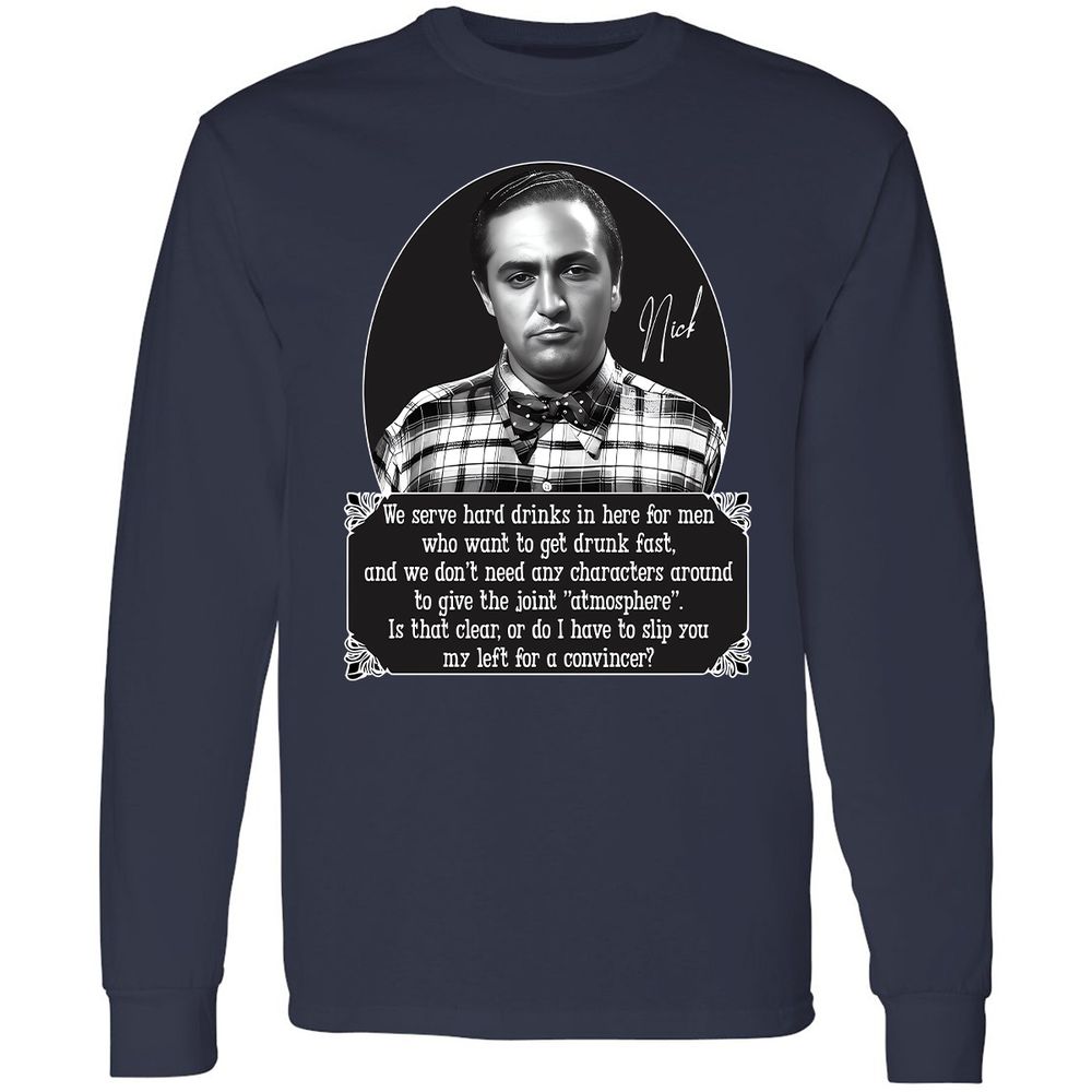 Long Sleeve T-Shirt - LTKMSHEH - Navy - 2