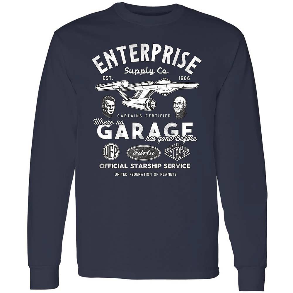 Long Sleeve T-Shirt - C3X9D9WE - Navy - 2