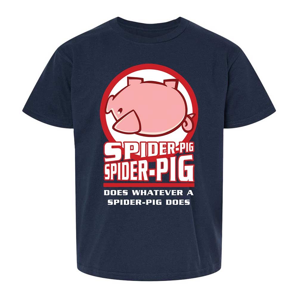 Spider-Pig, Spider-Pig - Navy - 2
