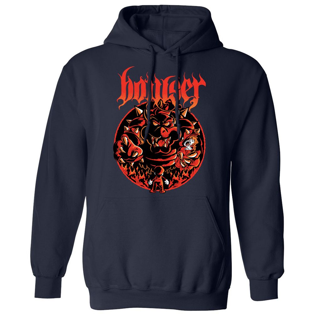 Classic Unisex Hoodie - RJH2FYRL - Navy - 2