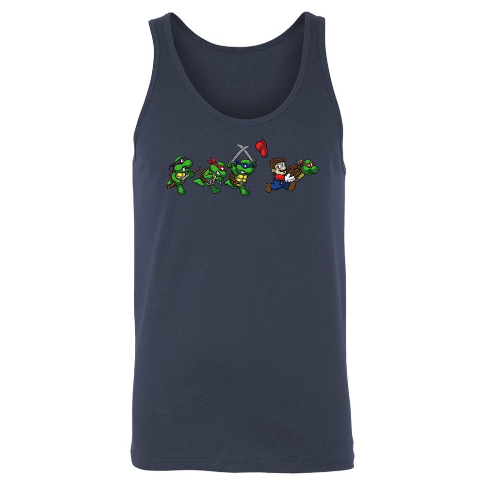 Unisex Jersey Tank - 5ZU2G95U - Navy - 2