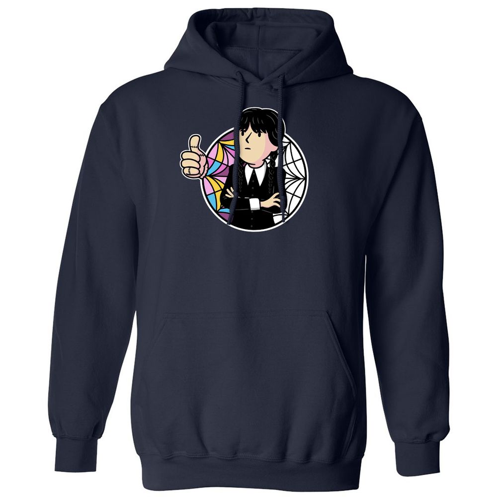 Classic Unisex Hoodie - GX7DK1BU - Navy - 2
