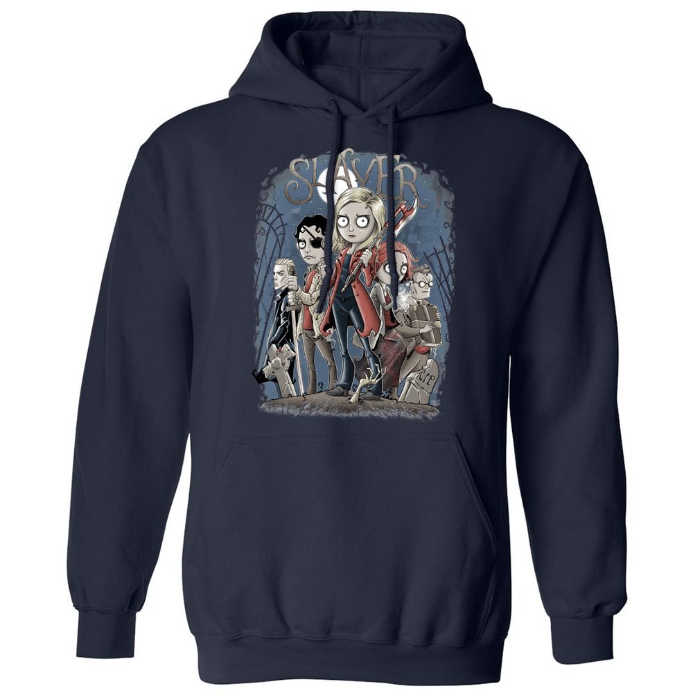Classic Unisex Hoodie - XU9UJP65 - Navy - 2