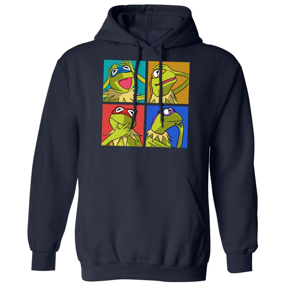 Classic Unisex Hoodie - H4EAXCQU - Navy - 2