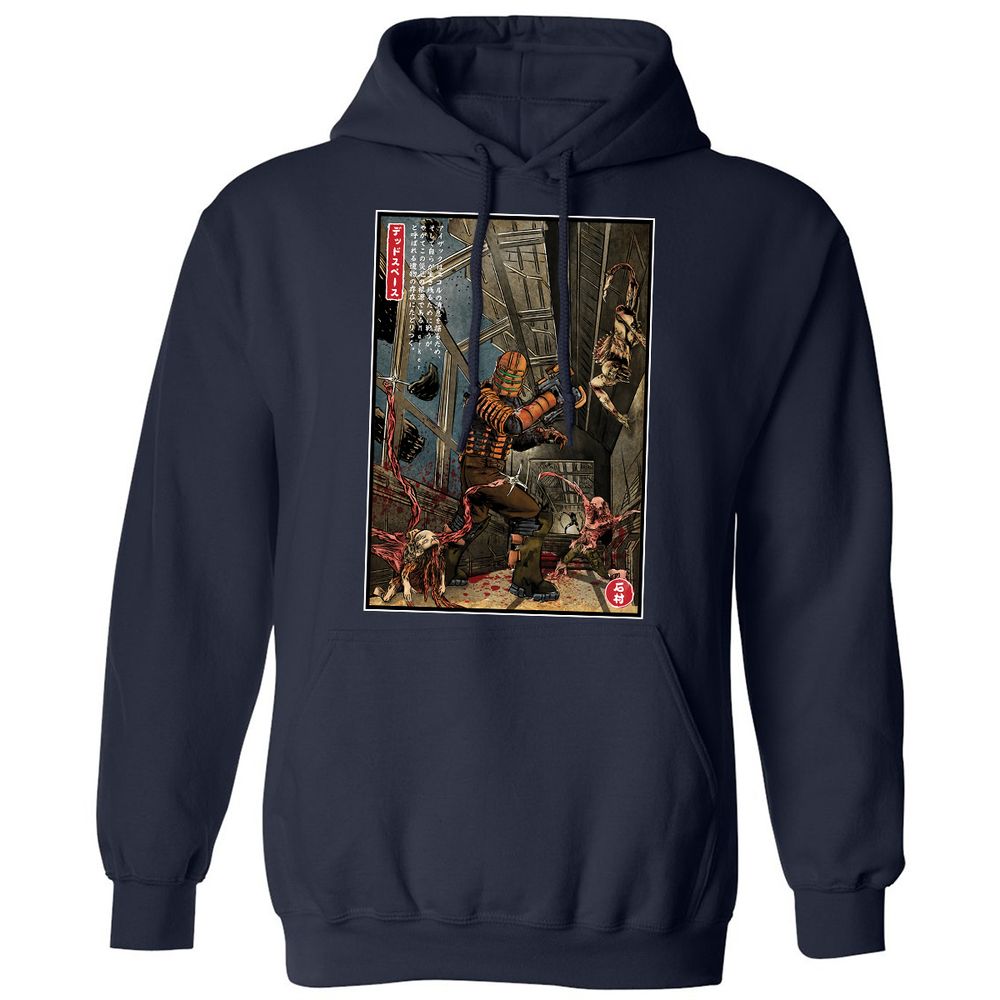 Classic Unisex Hoodie - EUWSEDGZ - Navy - 2