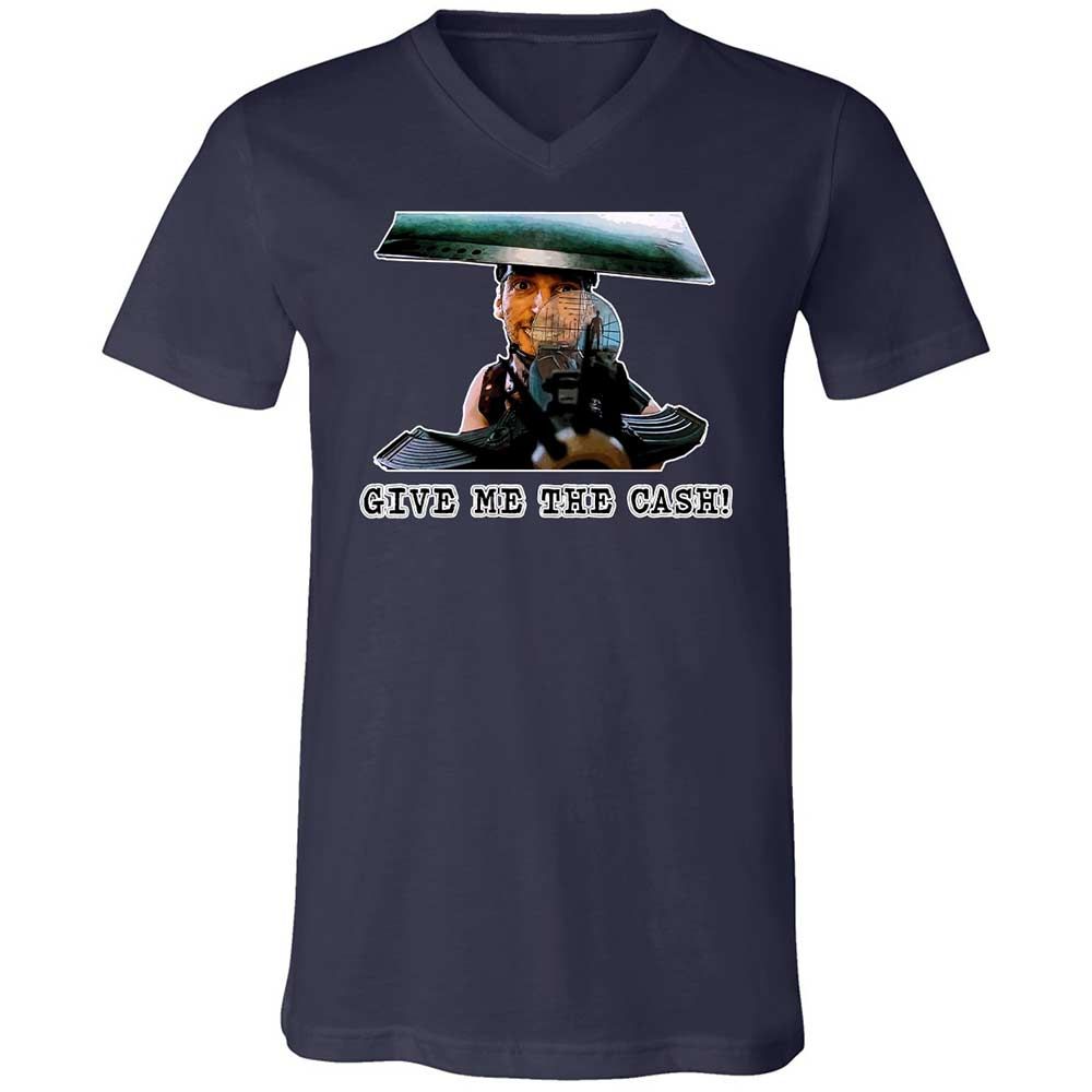 Unisex V-Neck T-Shirt - CF7NGZ5Y - Navy - 2