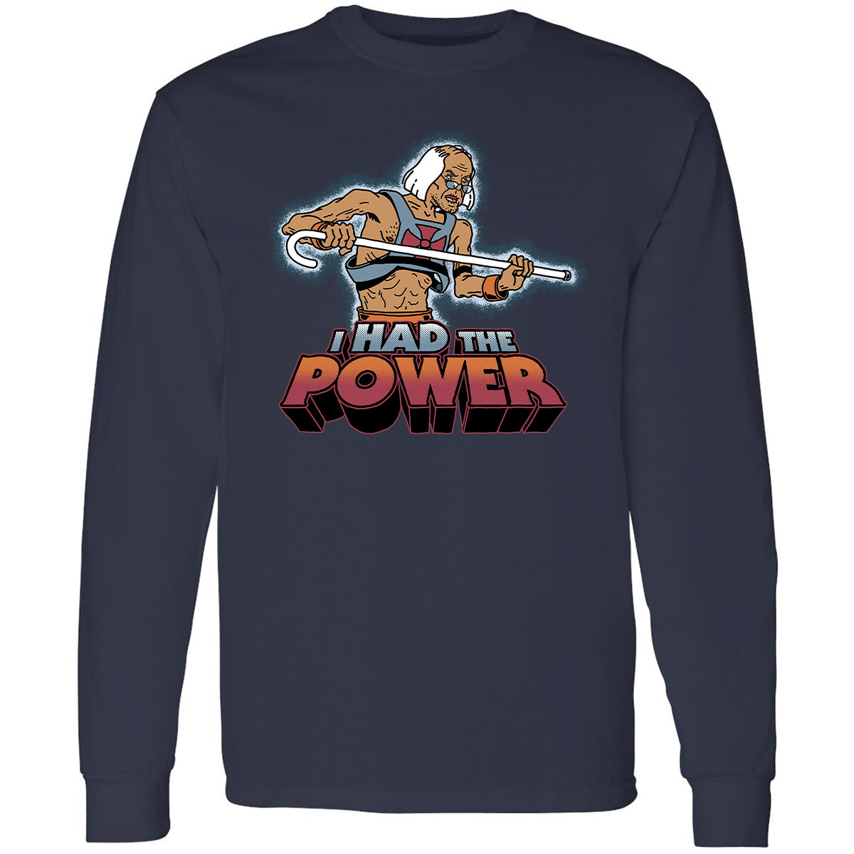 Long Sleeve T-Shirt - T7D17RSV - Navy - 2