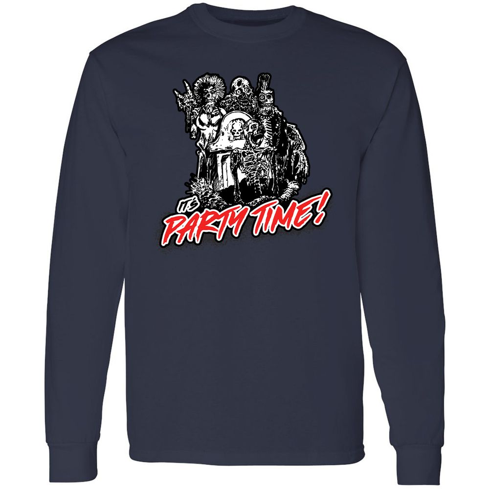 Long Sleeve T-Shirt - 5E4VYLKV - Navy - 2
