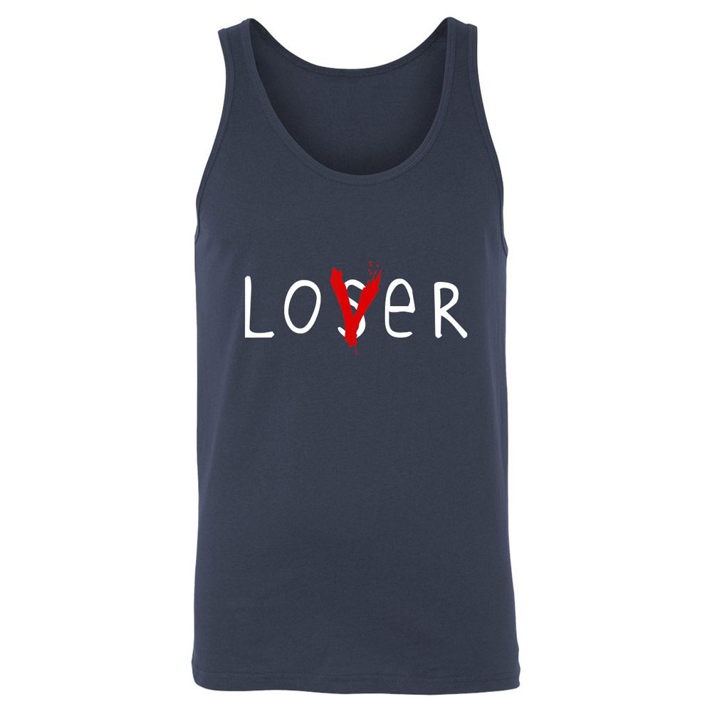 Unisex Jersey Tank - JYLVFQTF - Navy - 2