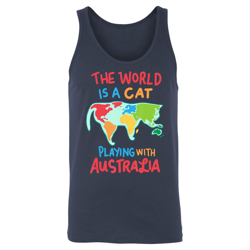 Unisex Jersey Tank - SF94Q1GU - Navy - 2