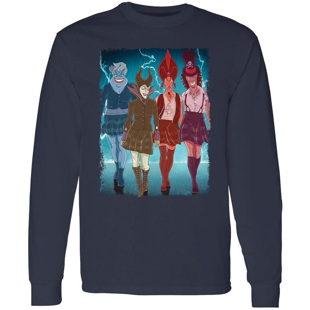 Long Sleeve T-Shirt - 6HVFMCG9 - Navy - 2