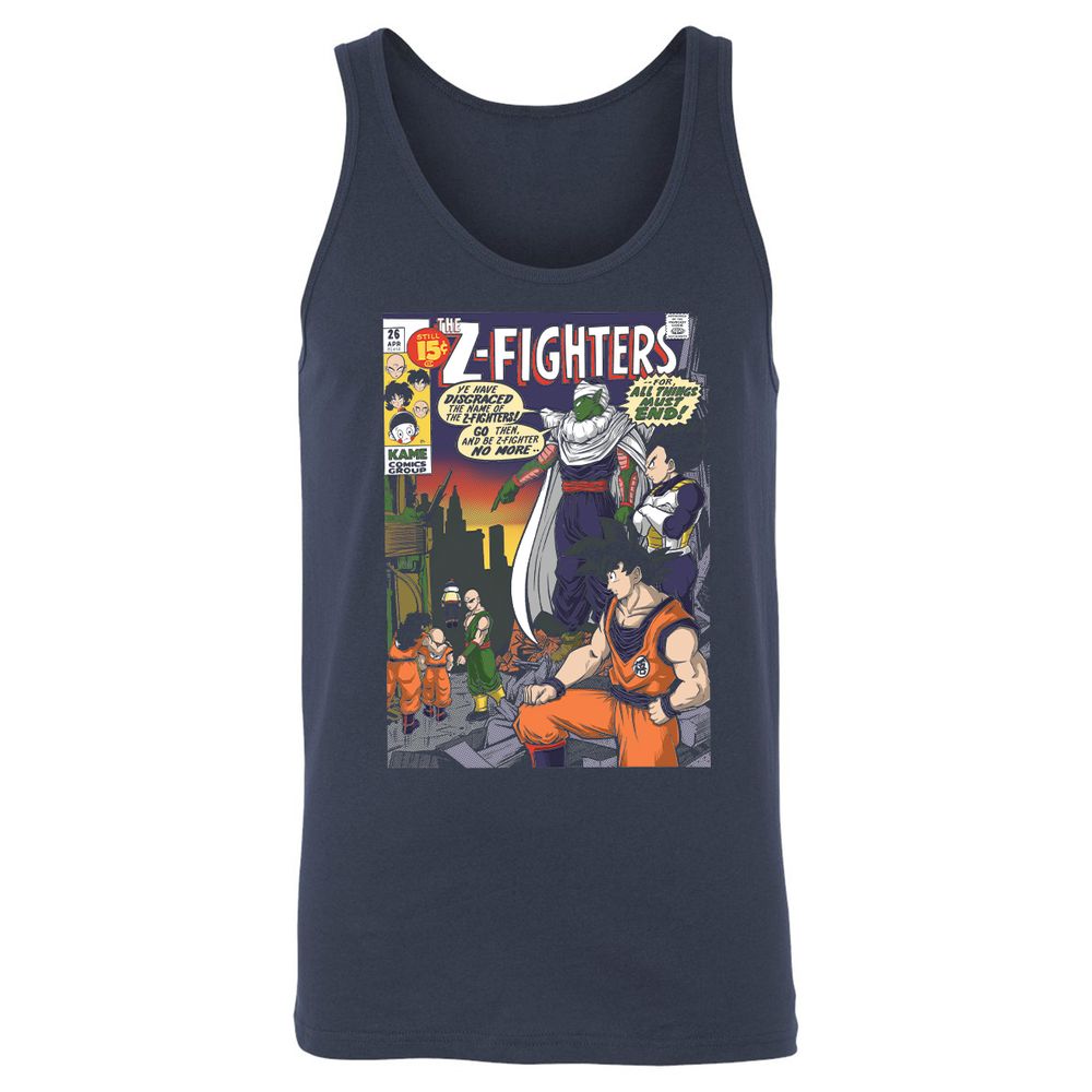 Unisex Jersey Tank - DUQHWWA6 - Navy - 2
