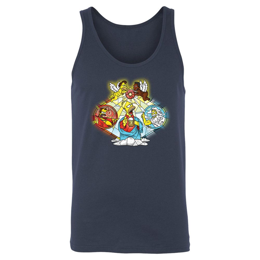 Unisex Jersey Tank - P4MHSDHH - Navy - 2