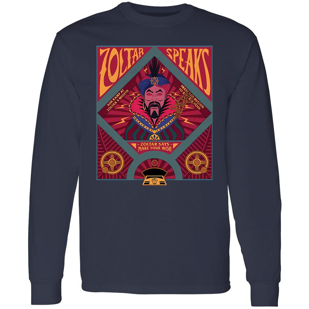 Long Sleeve T-Shirt - 4QLJPFDK - Navy - 2