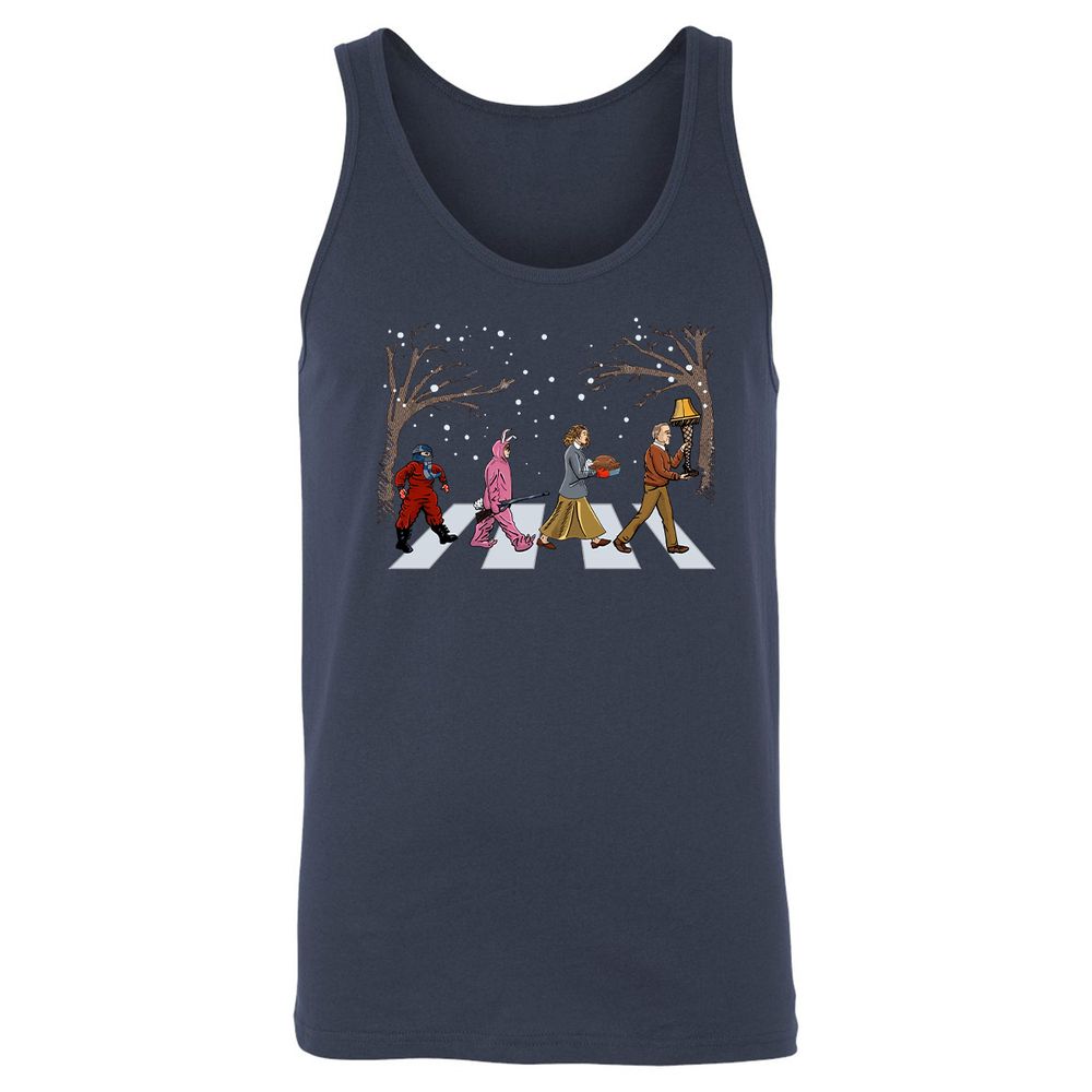 Unisex Jersey Tank - P9HX2YUV - Navy - 2