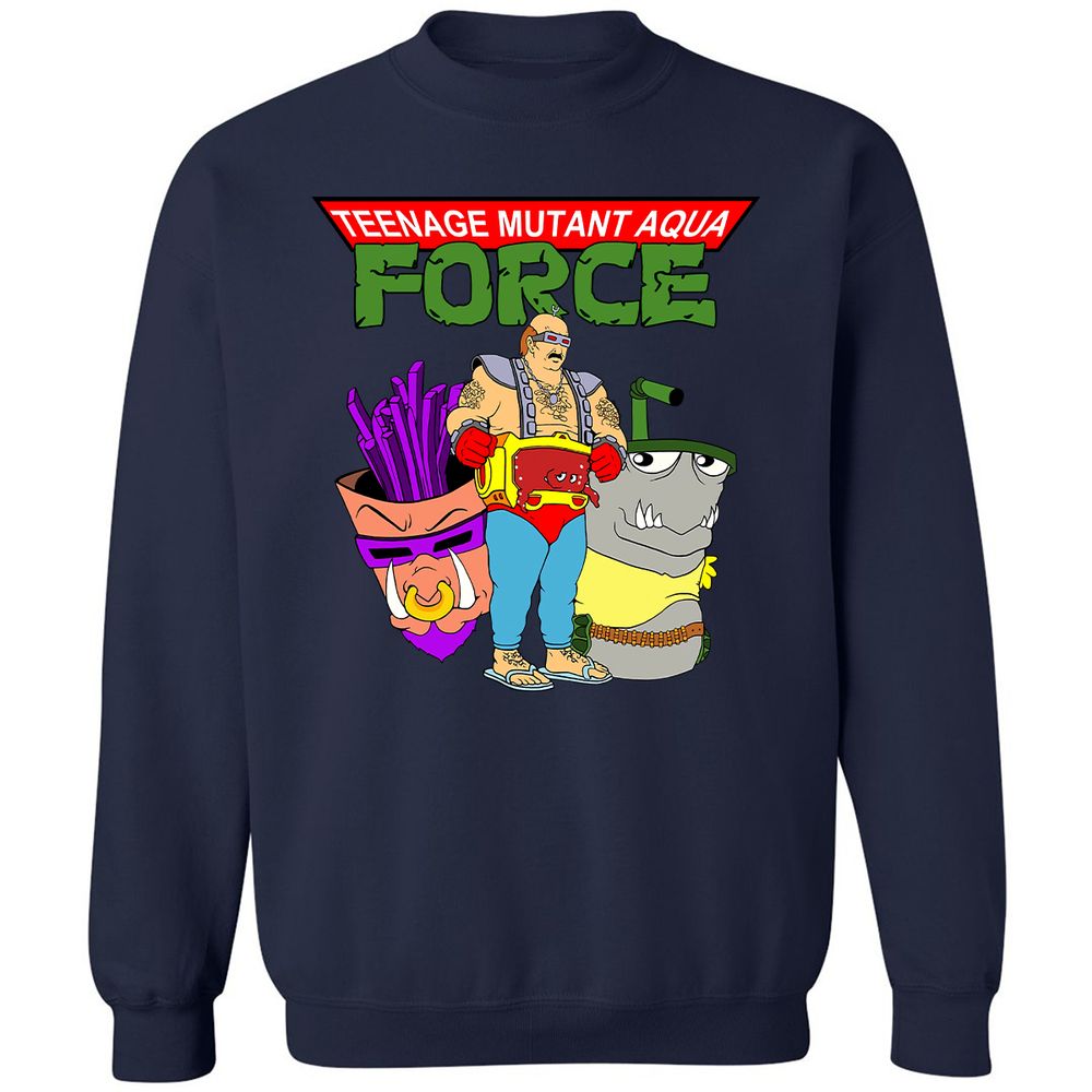 Classic Unisex Sweatshirt - FDY5VXAQ - Navy - 2