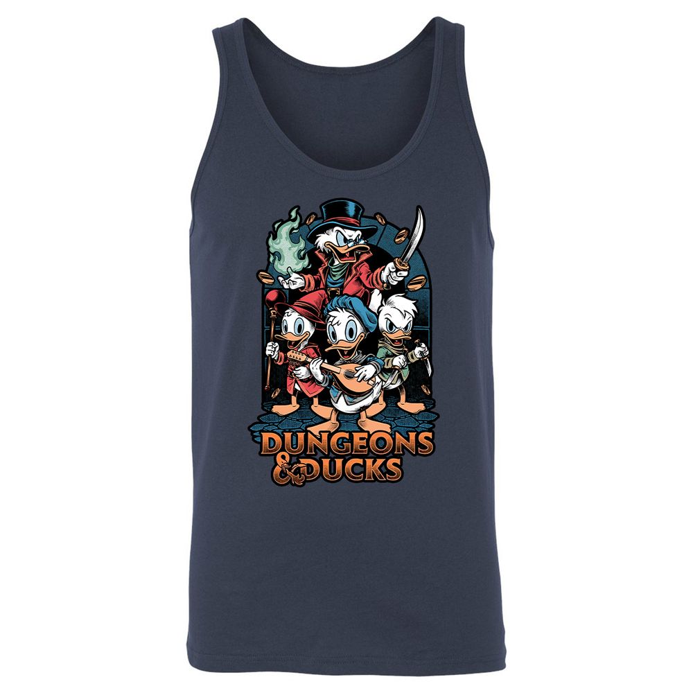 Unisex Jersey Tank - HWM7T7AN - Navy - 2