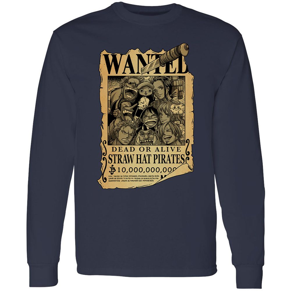 Long Sleeve T-Shirt - WJS3NWWL - Navy - 2