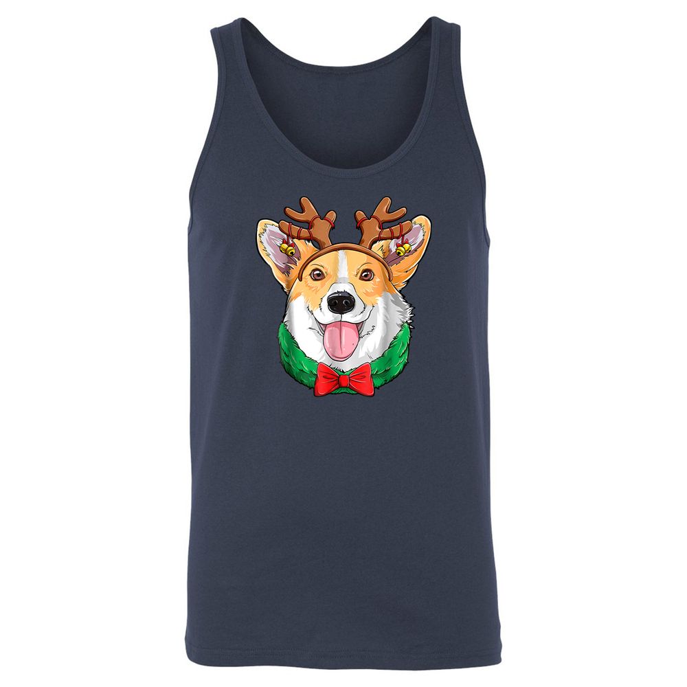 Unisex Jersey Tank - DP9Z12ZR - Navy - 2