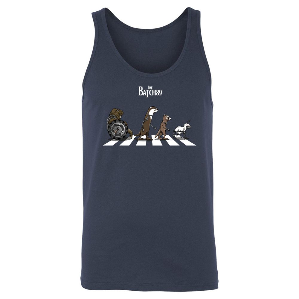 Unisex Jersey Tank - RZ4QXFDQ - Navy - 2