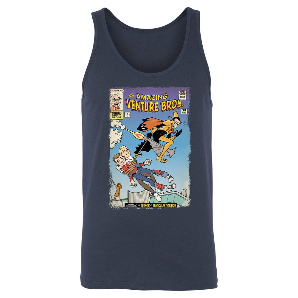 Unisex Jersey Tank - G3STYTEC - Navy - 2