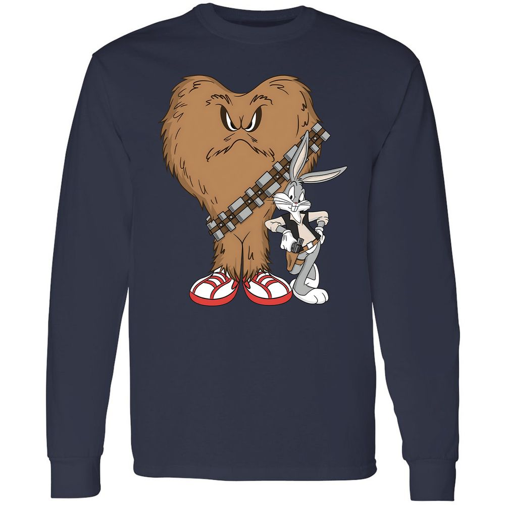 Long Sleeve T-Shirt - FYP5A8FZ - Navy - 2