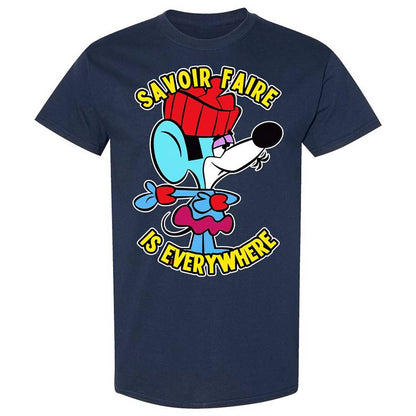 Classic Unisex T-Shirt - BJE5H8AV - Navy - 2