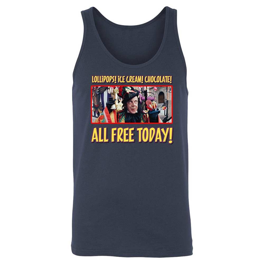 Unisex Jersey Tank - HQ69BF4K - Navy - 2