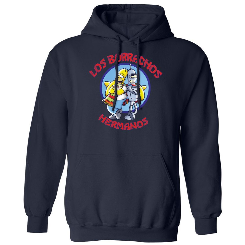 Classic Unisex Hoodie - HZGPMMQK - Navy - 2