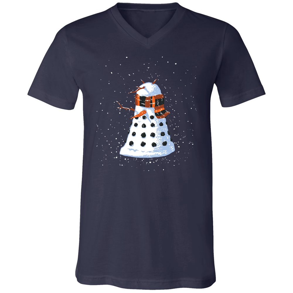 Unisex V-Neck T-Shirt - RRLM7KML - Navy - 2