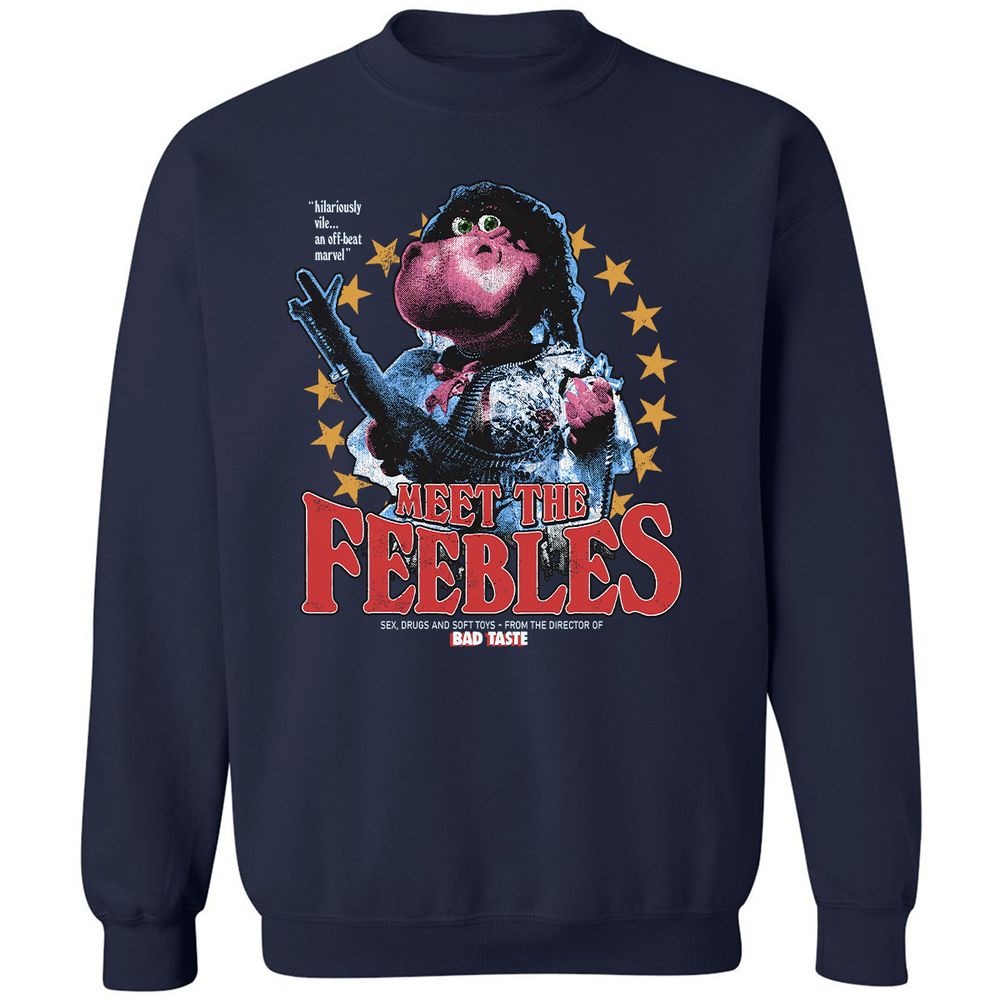 Classic Unisex Sweatshirt - 86CJ7RQY - Navy - 2