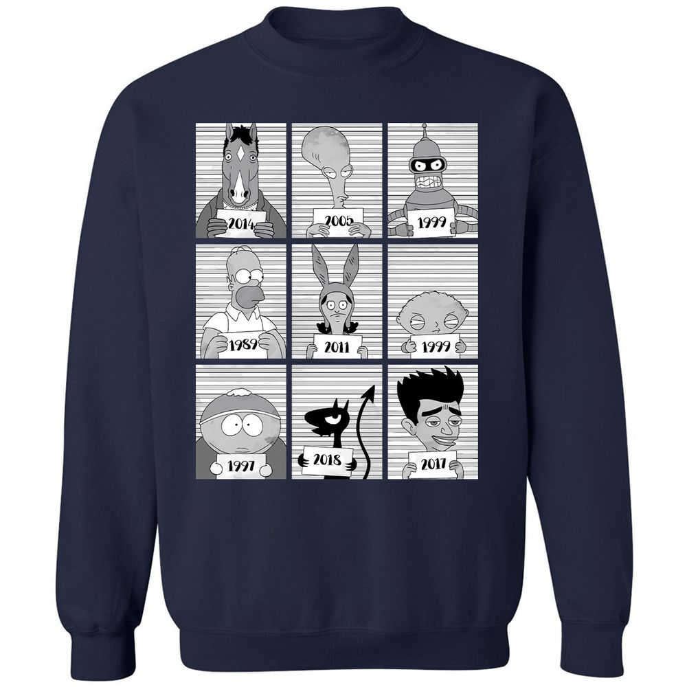 Classic Unisex Sweatshirt - 28HNJVZS - Navy - 2